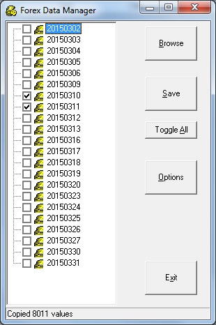 free historical forex data