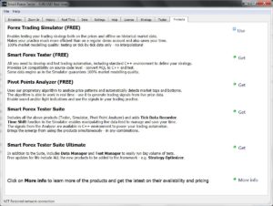 Smart Forex Tester, Simulator are integrated